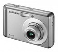 Фотоаппарат Samsung ES10 серебристый 8Mpix 3x DIS SD/SDHC 2,5”