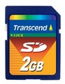Флеш карта памяти SD 2Gb Transcend (TS2GSDC)