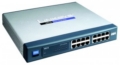 Коммутатор Cisco 16x10/100TX неуправляемый стоичного исполнения (SR216-EU)